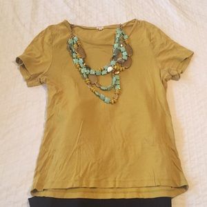 JCrew Yellow T-shirt